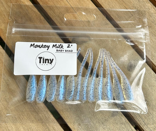 2” baby shad (12pack)